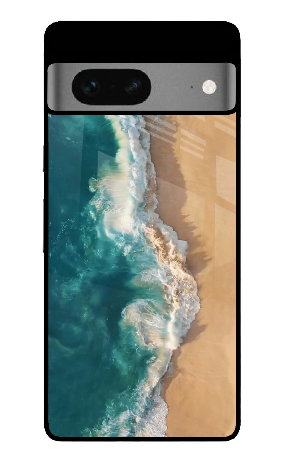 Ocean Beach Google Pixel 7 Glass Case