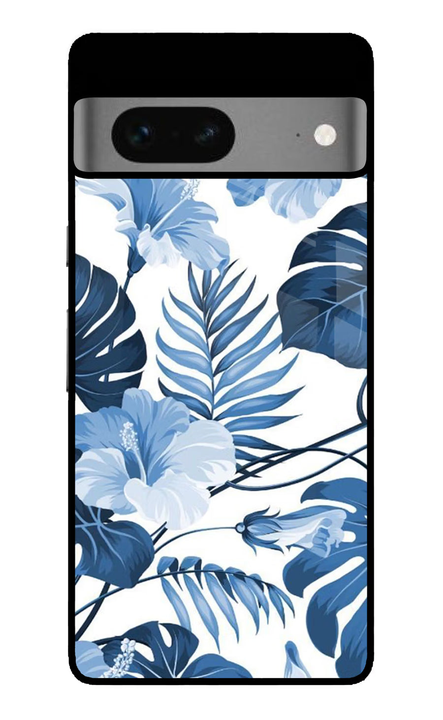 Fabric Art Google Pixel 7 Back Cover, Glass case