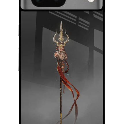 Shiv Trishul Google Pixel 7 Glass Case