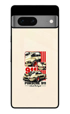 Classic Porsche 911 Google Pixel 7 Glass Case