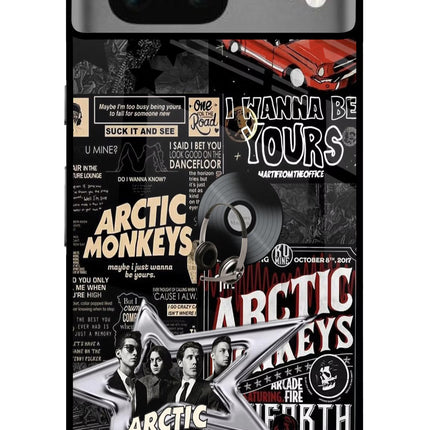 Arctic Monkeys Google Pixel 7 Glass Case