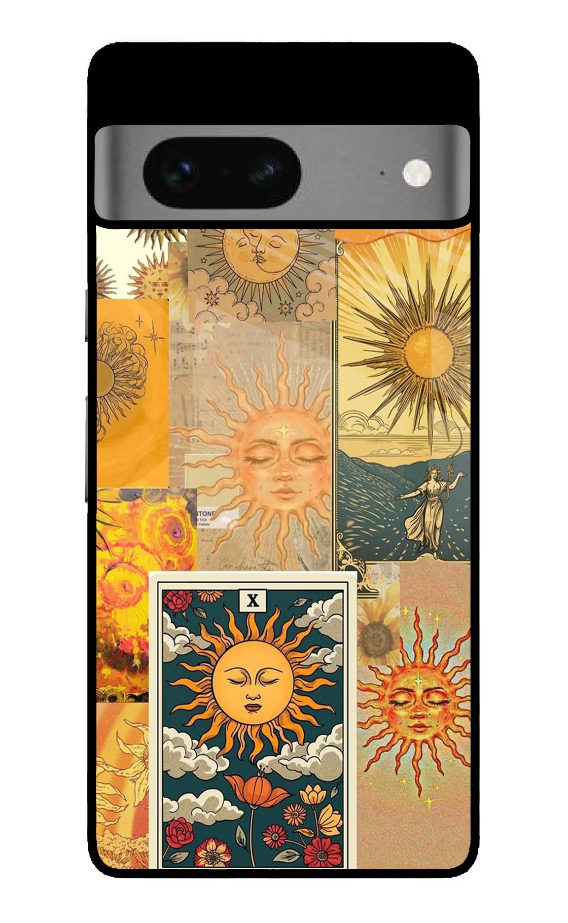 Sun Google Pixel 7 Glass Case