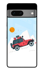 Mountain Trail Beast Google Pixel 7 Glass Case