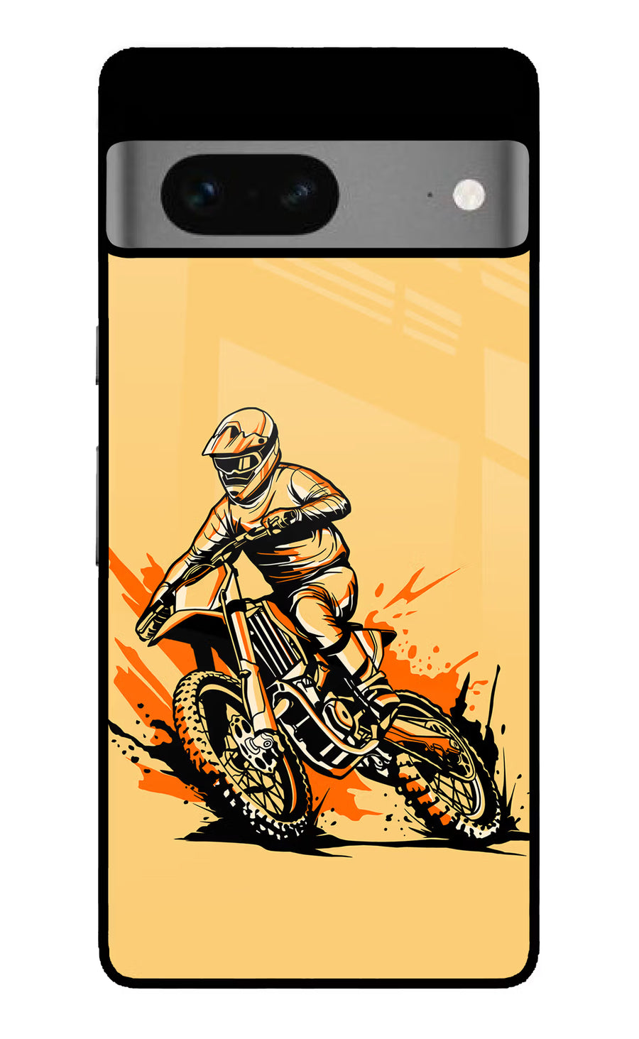 Off-Road Fury Google Pixel 7 Back Cover, Glass case