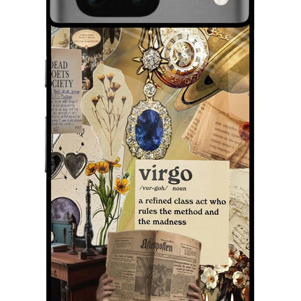 Virgo Zodiac Google Pixel 7 Glass Case