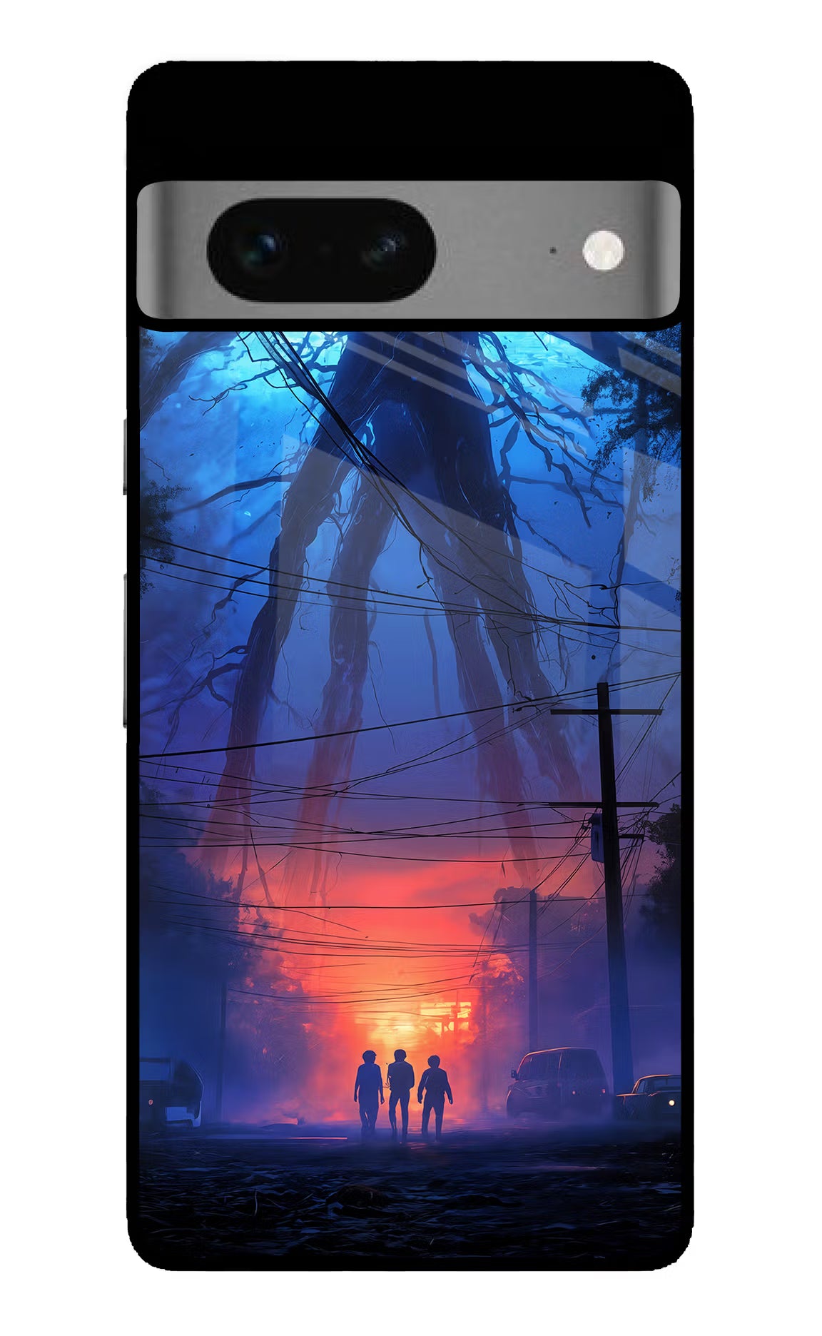 Ordinary Things Shadow Google Pixel 7 Glass Case Back Cover by Casekaro