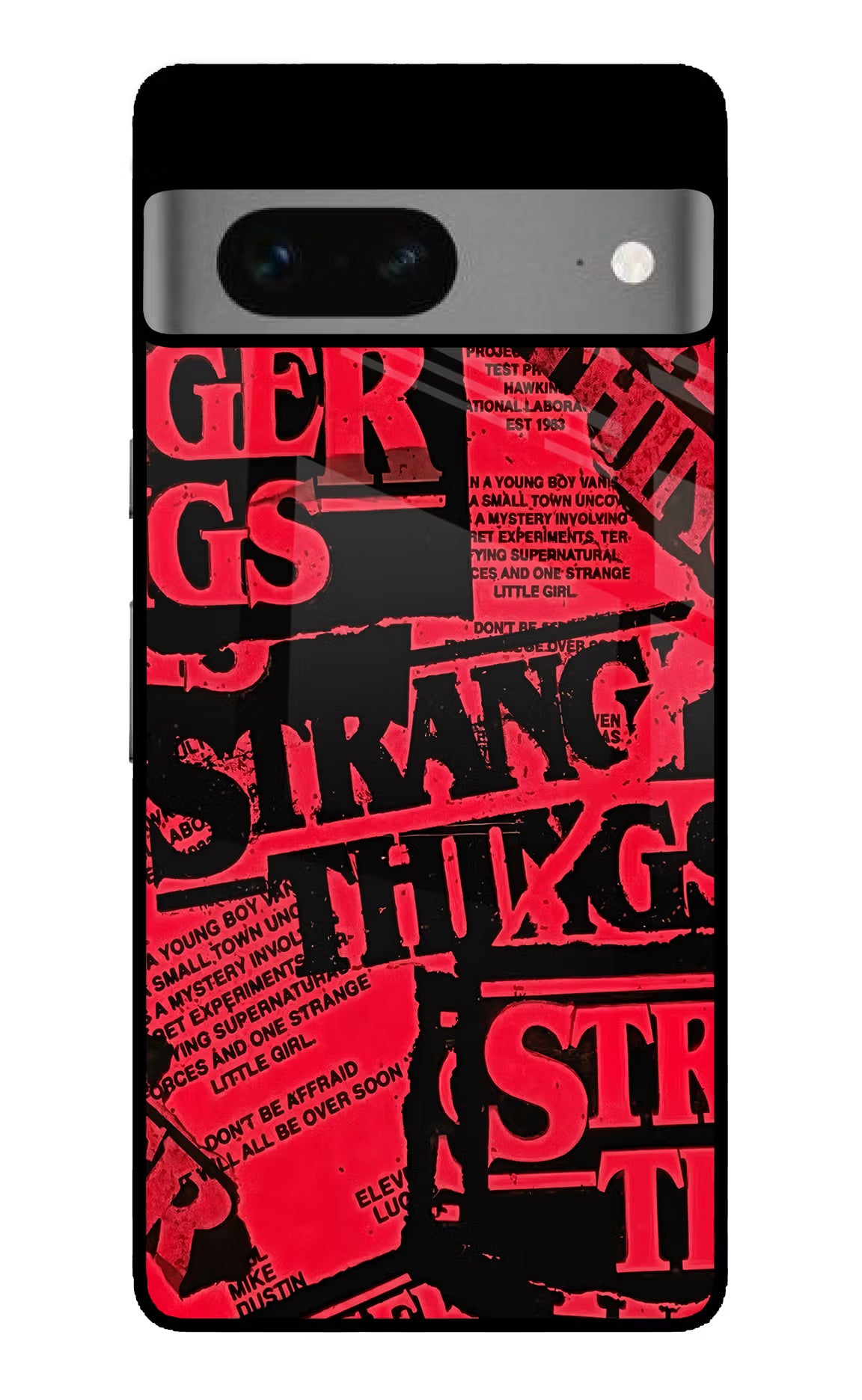 Ordinary Things Google Pixel 7 Glass Case Back Cover by Casekaro