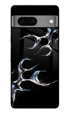 Chrome Tribal Google Pixel 7 Glass Case