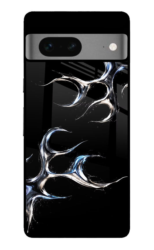 Chrome Tribal Google Pixel 7 Glass Case