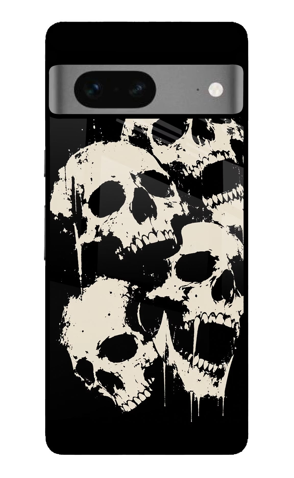 Dead Stack Google Pixel 7 Glass Case Back Cover by Casekaro