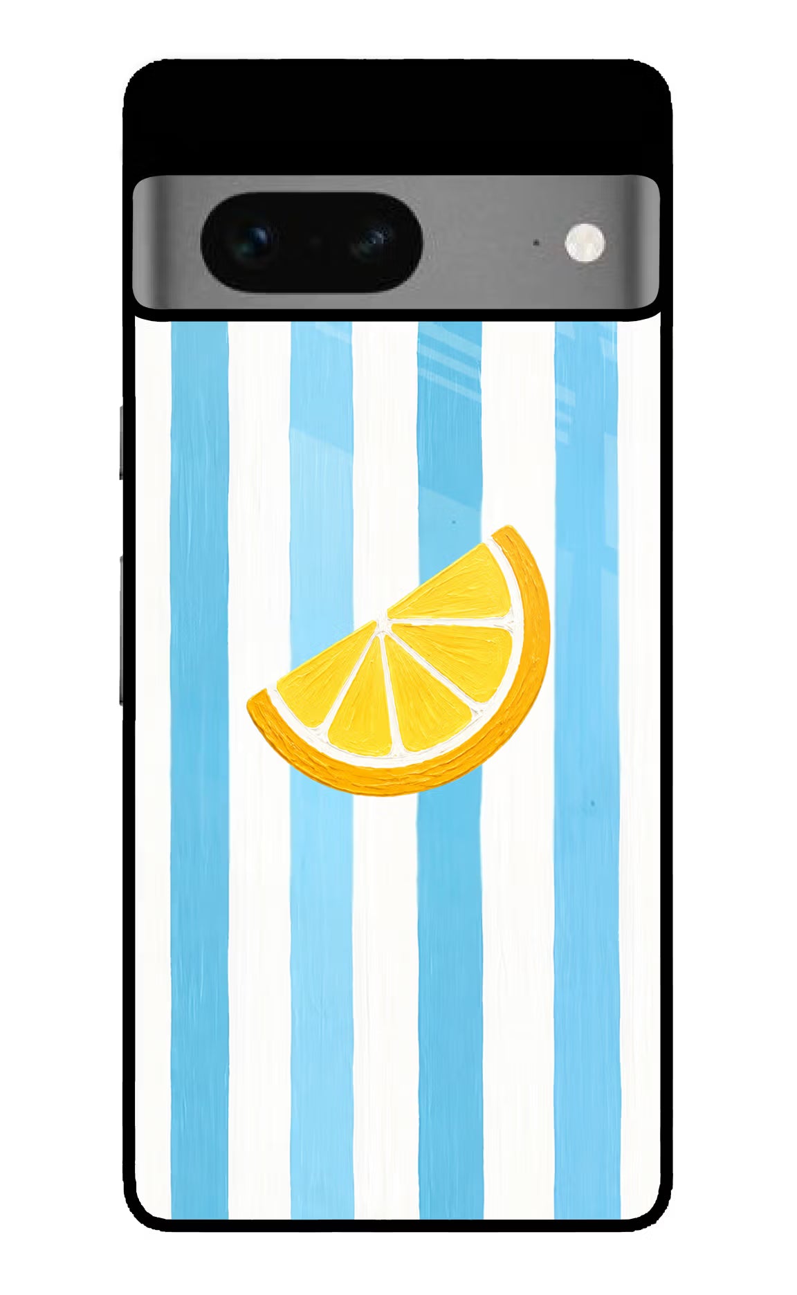 Summer Lemon Google Pixel 7 Glass Case