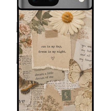 Vintage case Google Pixel 7 Glass Case