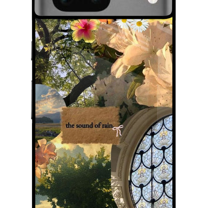 Rain Google Pixel 7 Glass Case