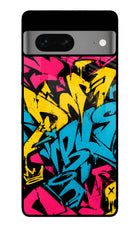 Graffiti Vibe Google Pixel 7 Glass Case