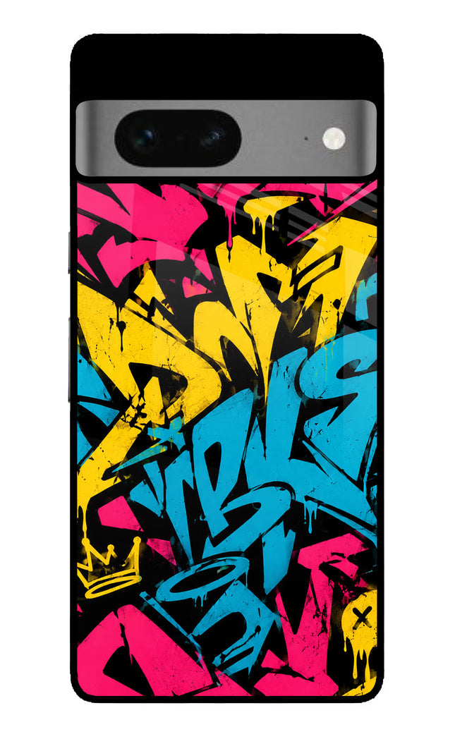 Graffiti Vibe Google Pixel 7 Glass Case