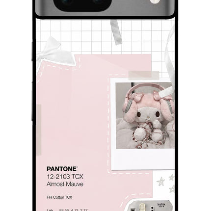 Pantone Asthetic Google Pixel 7 Glass Case