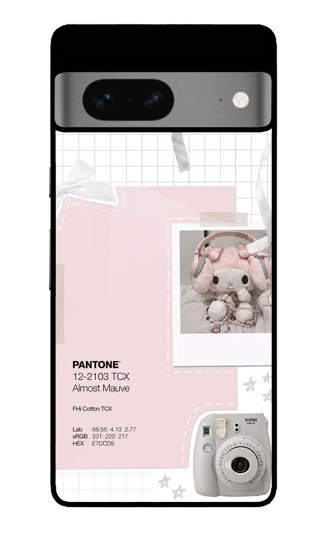 Pantone Asthetic Google Pixel 7 Glass Case