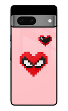 Gwen Heart Google Pixel 7 Glass Case