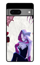 Gwen Verse Google Pixel 7 Glass Case