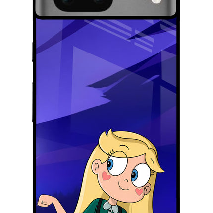 Star Glow Google Pixel 7 Glass Case