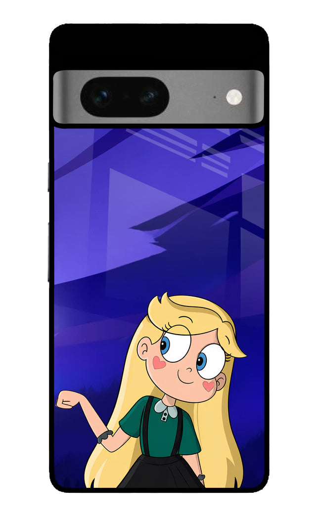 Star Glow Google Pixel 7 Glass Case