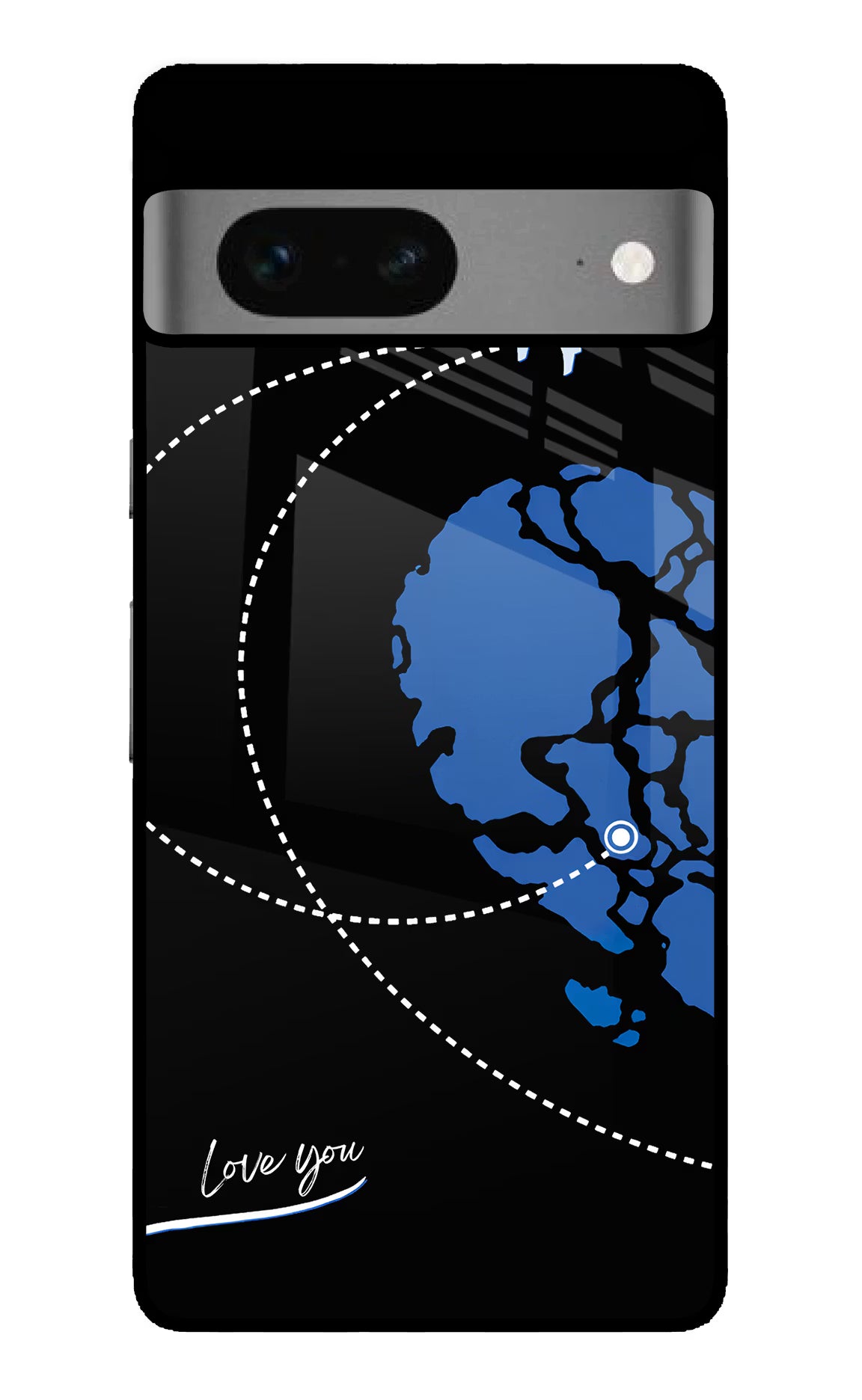 Love Orbit Google Pixel 7 Glass Case