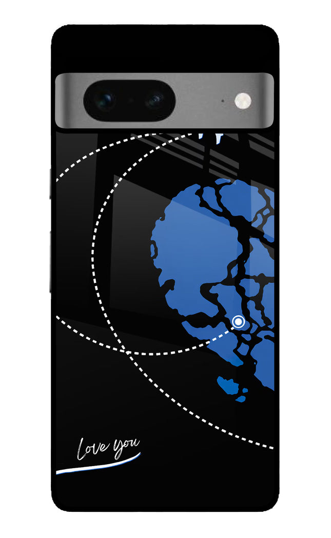Love Orbit Google Pixel 7 Glass Case