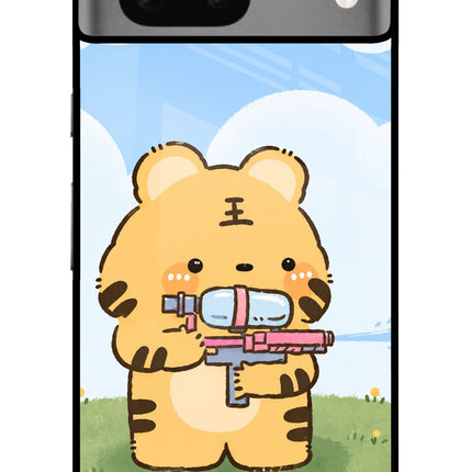 Tiger Treat Google Pixel 7 Glass Case