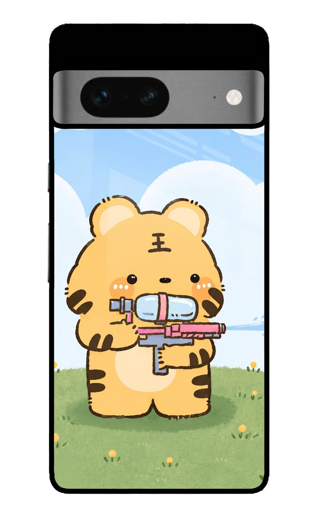 Tiger Treat Google Pixel 7 Glass Case