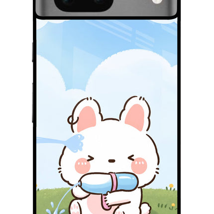 Bunny Treat Google Pixel 7 Glass Case