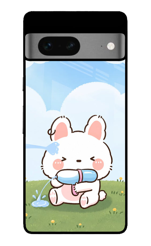 Bunny Treat Google Pixel 7 Glass Case