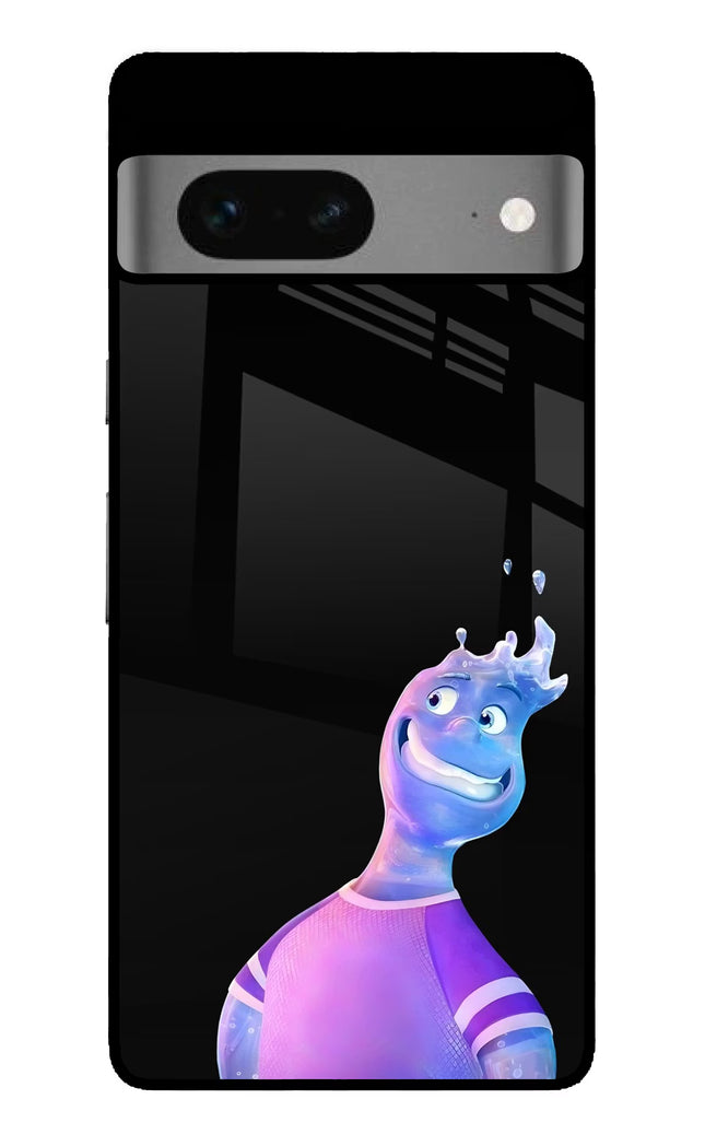 Wade Wave Google Pixel 7 Glass Case