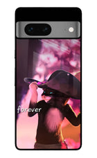 Forever Cat Google Pixel 7 Glass Case