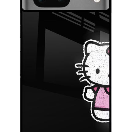 Kitty Charm Google Pixel 7 Glass Case