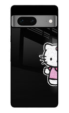 Kitty Charm Google Pixel 7 Glass Case