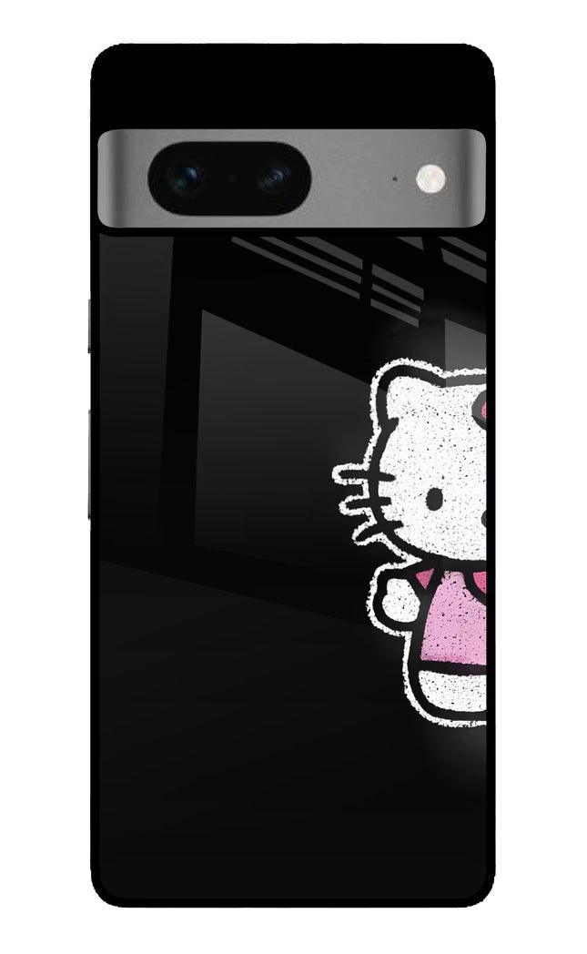 Kitty Charm Google Pixel 7 Glass Case