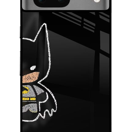 Bat Kitty Google Pixel 7 Glass Case