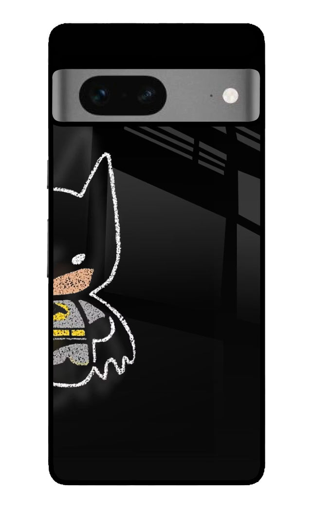 Bat Kitty Google Pixel 7 Glass Case
