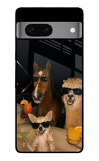 Party Squad Google Pixel 7 Glass Case