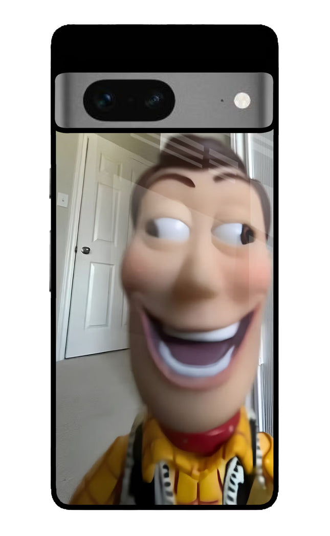 Side Eye Woody Google Pixel 7 Glass Case