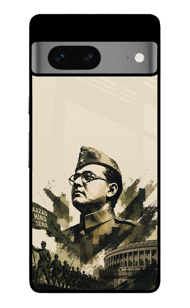 Netaji Rising Google Pixel 7 Glass Case