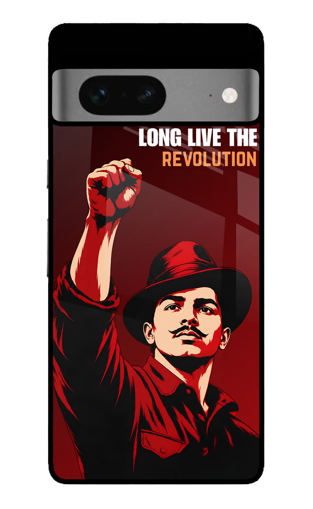 Bhagat Singh Revolution Google Pixel 7 Glass Case