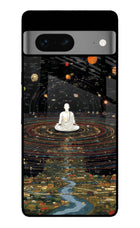 Space Monk Google Pixel 7 Glass Case
