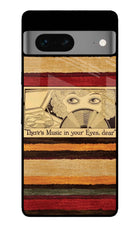 Vinyl Stripes Google Pixel 7 Glass Case