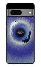 Dark Koi Google Pixel 7 Glass Case