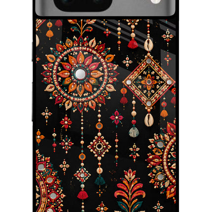 Boho Noir Google Pixel 7 Glass Case
