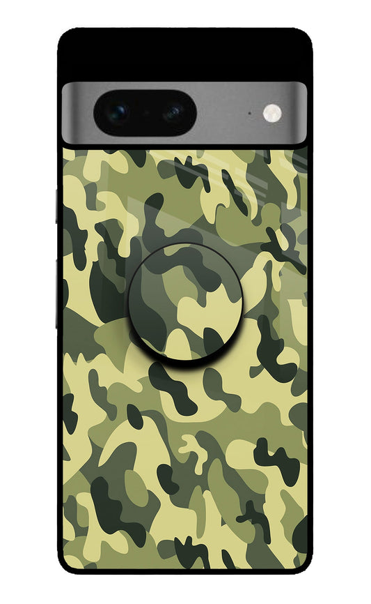 Camouflage Google Pixel 7 Glass Case