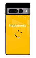 Happiness With Smiley Google Pixel 7 Pro Glass Case