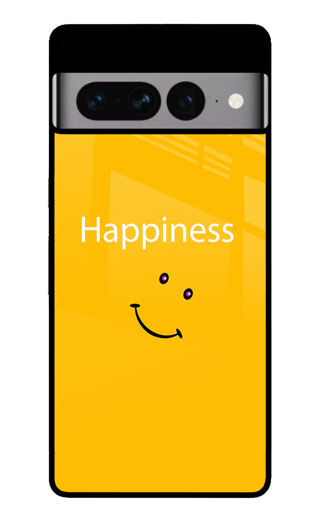 Happiness With Smiley Google Pixel 7 Pro Glass Case