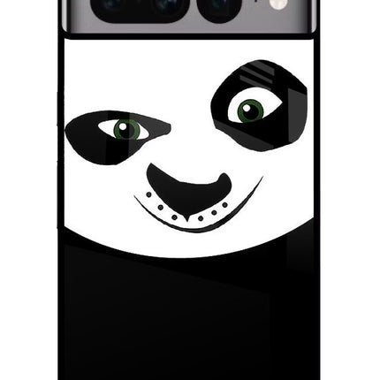 Panda Google Pixel 7 Pro Glass Case Back Cover by Casekaro